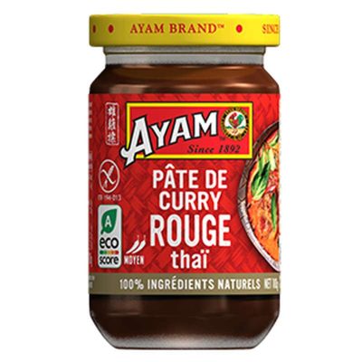 Pâte de Curry Rouge — Épice thaïlandaise authentique