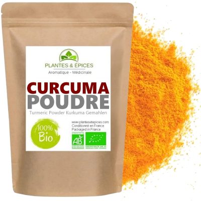 Curcuma en Poudre — Épice dorée aux vertus santé